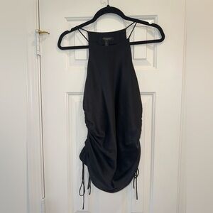 Banana Republic Black 100% silk top